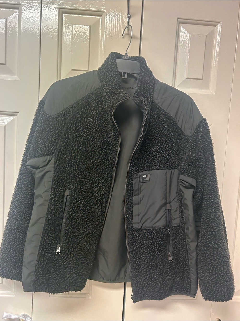 Urban Outfitters Reversible Sherpa Nylon Jacket